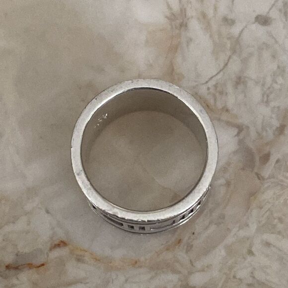 Tiffany Atlas 925 Sterling Silver 10mm Wide - Picture 3 of 9